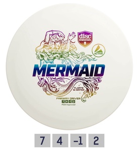 Diskgolfo diskas Fairway Driver MERMAID White